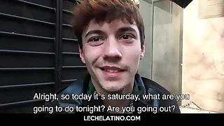 Hot Latin teen moans put over when getting fucked in hairy ass-LECHELATINO.COM